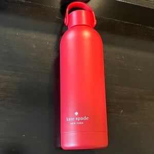 — Red Kate Spade Water Bottle